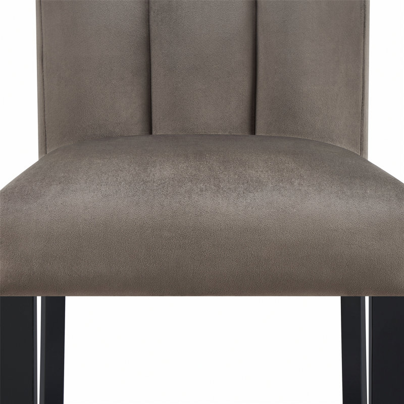 Ensemble de 2 chaises à hauteur de comptoir, chaises rembourrées