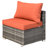 7 - Person Patio Conversation Set with Cushions-86709514