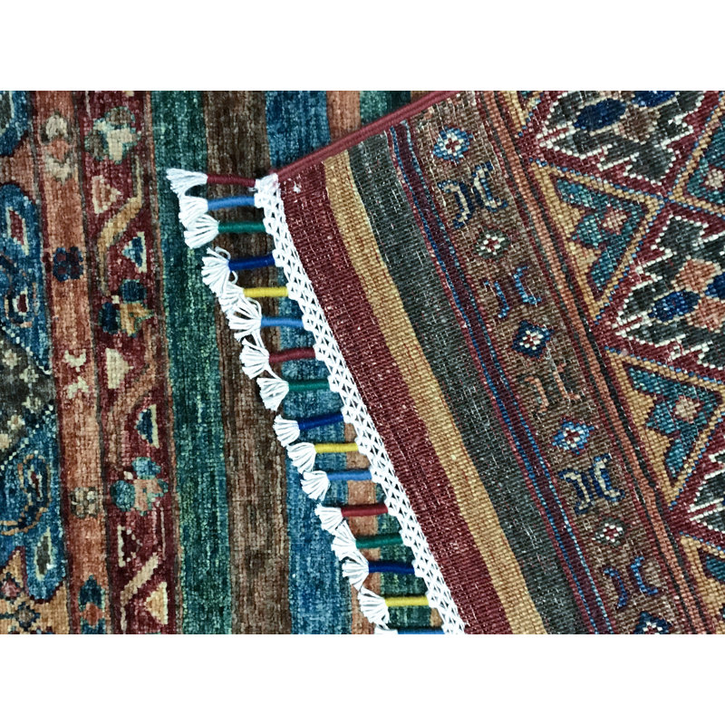 Afghan One-of-a-Kind 9'10" X 13' Area Rug