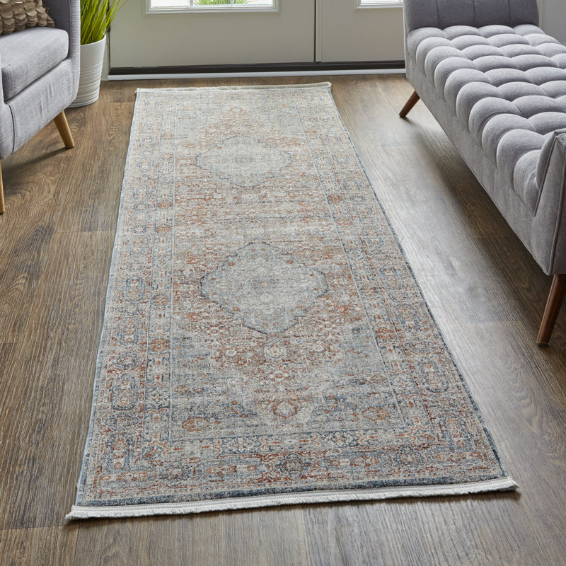 Gilford Oriental Indoor Rug, Runner 2'8" x 12'