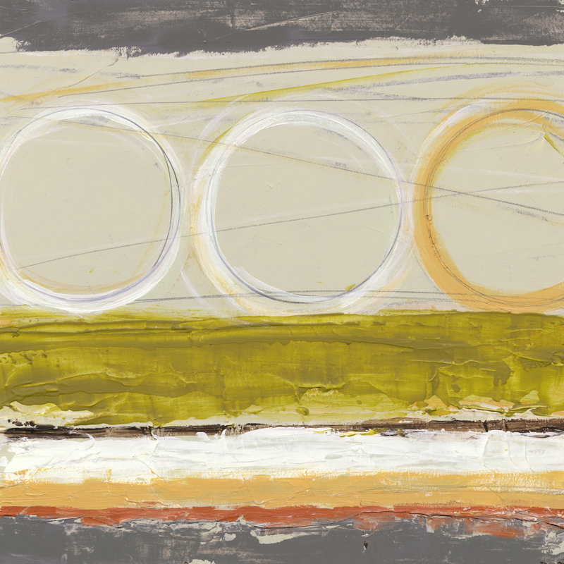 Tangent II - Wrapped Canvas Painting, 30cm H x 30cm W x 3.8cm D