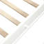 Lit de jour simple en bois avec lit gigogne simple