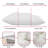 Lux Decor Collection Shredded Memory Foam Support Pillow (Set of 2)-102867671