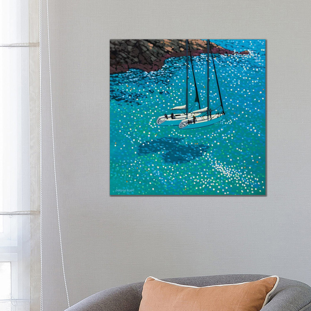 Turquoise Bay Rendezvous von Gordon Hunt - Galerie-verpackte Leinwand Giclée auf Leinwand