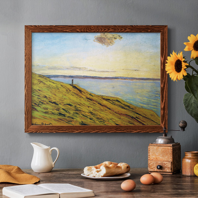 Sainte encadrée sur toile, Érable, H 18 po x l 26 po x P 1,5 po