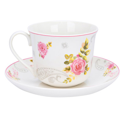 Tasse à thé Rose Garden