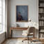«Brown Cello Against Slate», art mural sur toile-133458670