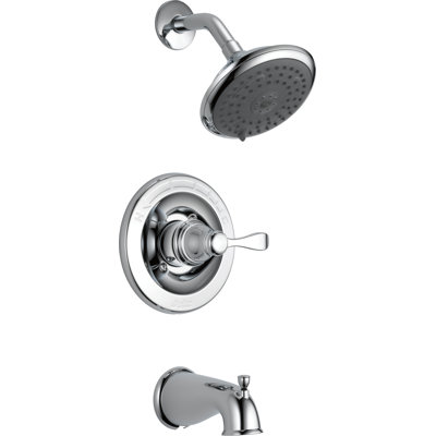 Robinet de baignoire et de douche à pression équilibrée avec valve brute et moniteur Porter