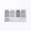 Armoire murale en verre 4 portes-134379958