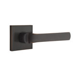 Spencer Flat Passage (Hall & Closet) Door Lever with Square Rosette