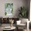 Pensive Jungle Woman Abstract Cat Forest Landscape Wall Art Print 1 Piece Wrapped Canvas Wall Art-2025622536