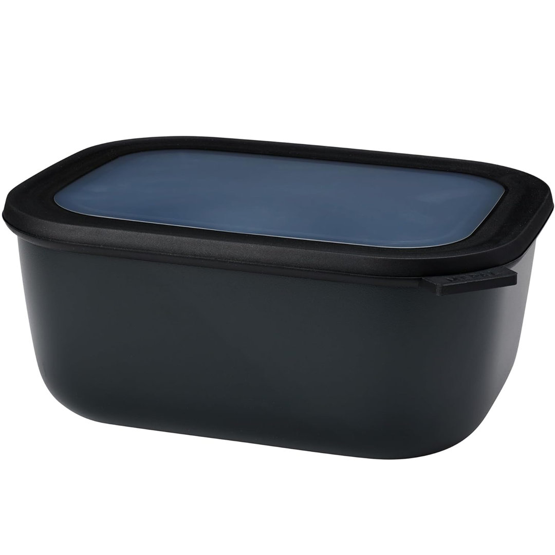 Mepal Multi Bowl Cirqula Food Storage Container 3000ml - Nordic Black