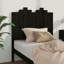 Athiran Headboard, Black, 96x4x110 cm, Solid Pine Wood