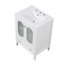 Meuble-lavabo blanc 24 po avec tiroir et portes