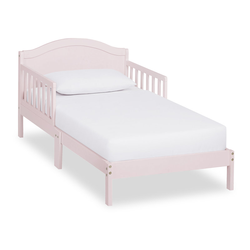 Sydney Toddler Solid Wood Bed by Dream On Me, Blush Pink