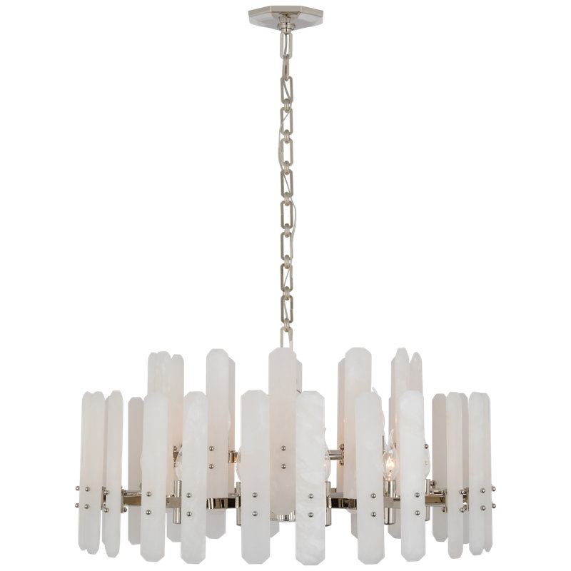 Bonnington 18 - Light Chandelier, Polished Nickel
