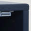 Iain 35cm W Metal Bedside Table