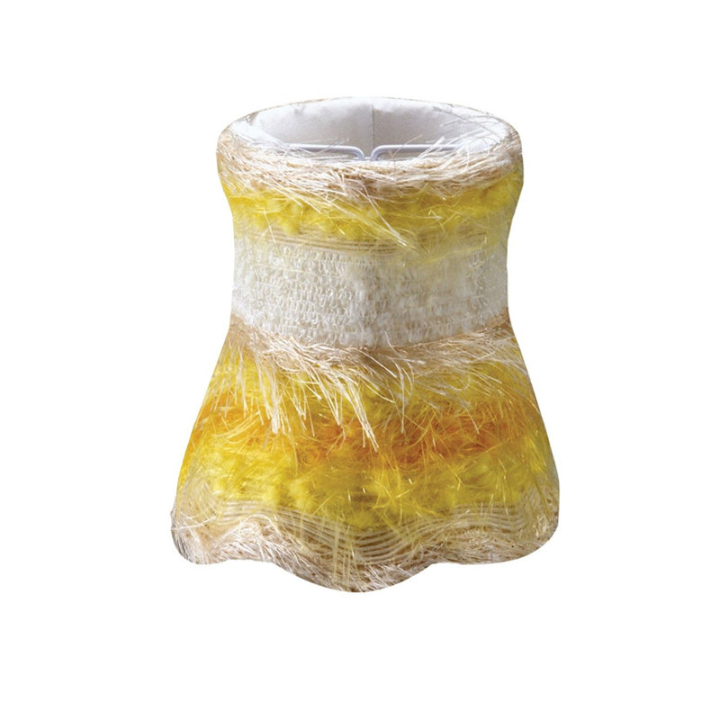 Abat-jour de candélabre en cloche Witherington, Jaune