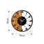 Horloge murale décorative en bois