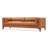 Argan 93'' Full-Grain Genuine Italian Leather Sofa