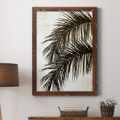 Palmier II - cadre photo, impression sur toile