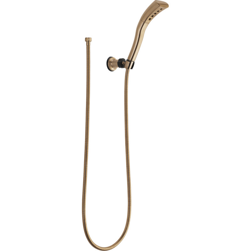 Pomme de douche avec technologie H2okinetic Universal Showering Components, Bronze-Champagne lustré