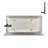 Streamline 60 in. x 32 in. Acrylic Right-Hand Drain Alcove Bathtub in Glossy White With External Drain-101700144