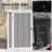 Trash Can Shed 5 ft. W 2 ft. D Polypropylene Garbage Shed-110188666