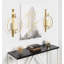 Doria 21.75" Glass Wall Sconce-49407855