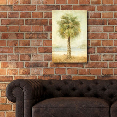  «Mirage Palm 1» par Danhui Nai, art mural en verre acrylique, 16 po x 24 po