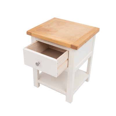 Noran 45cm W Plywood / Laminate Board Bedside Table