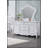 Latisha White Finish Mirror
