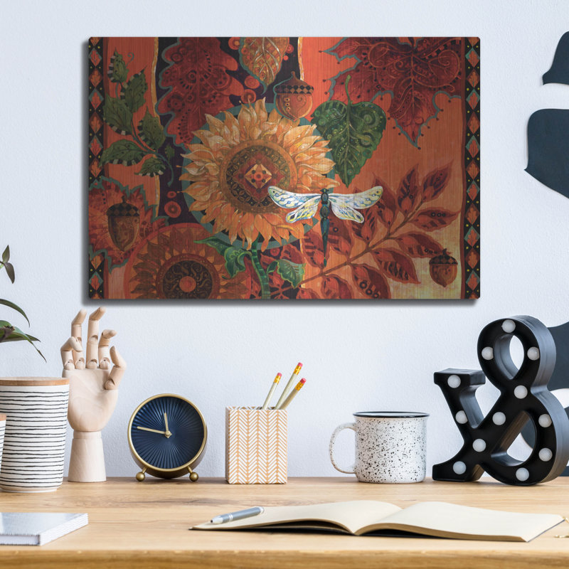 Art mural en métal Red Barrel Studio® «As Fall Nips The Air» par David Galchutt, H 12 po x l 16 po