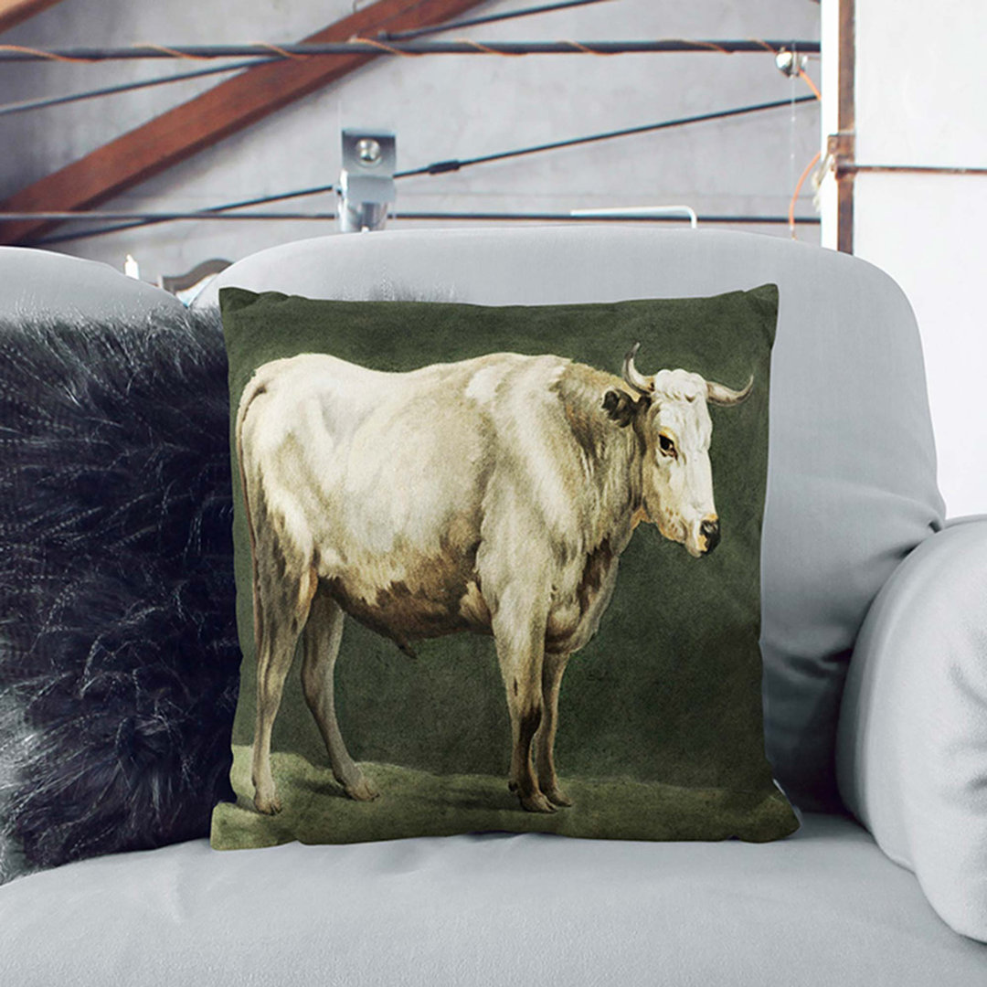 Beauty of a Bull Cushion with Filling