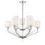 Luminaire suspendu 9 lumières DEL