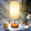Ensemble de 2 lampes de table de chevet modernes avec ports de charge USB-518777451