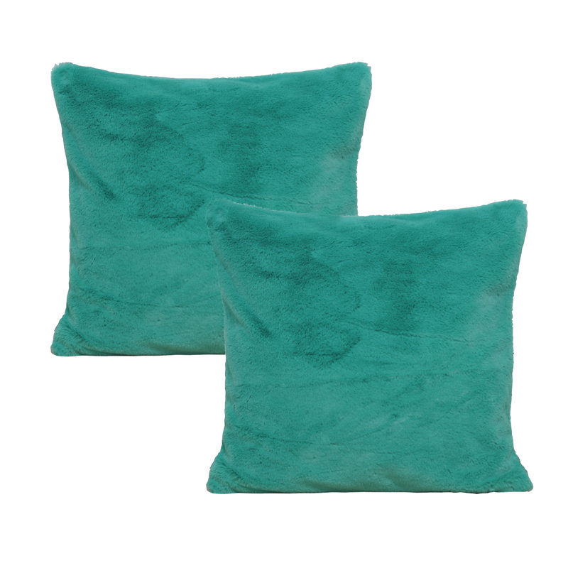 Solid Faux Fur Pillow Cover, Arcadia
