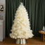 Artificial Off-White Pampas Grass Christmas Tree-1611007715