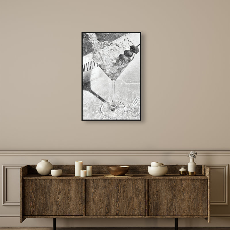 Chill Time II Print by Oliver Gal, 16"H x 11"W, Black Floater Frame