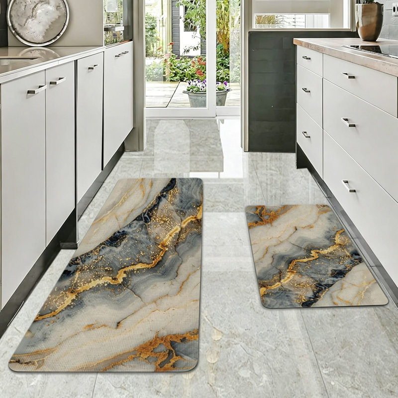 Tapis de cuisine Marble Gold