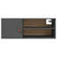 2 Piece Pine Solid Wood Floating Shelf-440366130