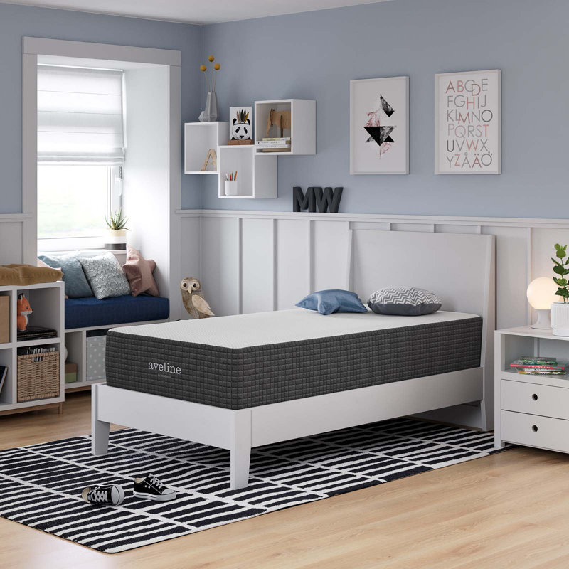 Matelas en mousse à mémoire de forme Aveline Modway, 12", Simple