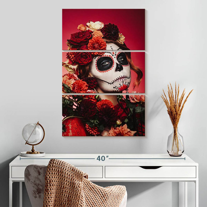 Femme Lelend Sugar Skull, H 32 po x l 20 po