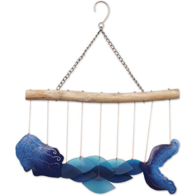 Bali Mermaid Glass Chime