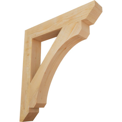 6"W x 40"D x 44"H Legacy Slat Rough Sawn Bracket, Douglas Fir