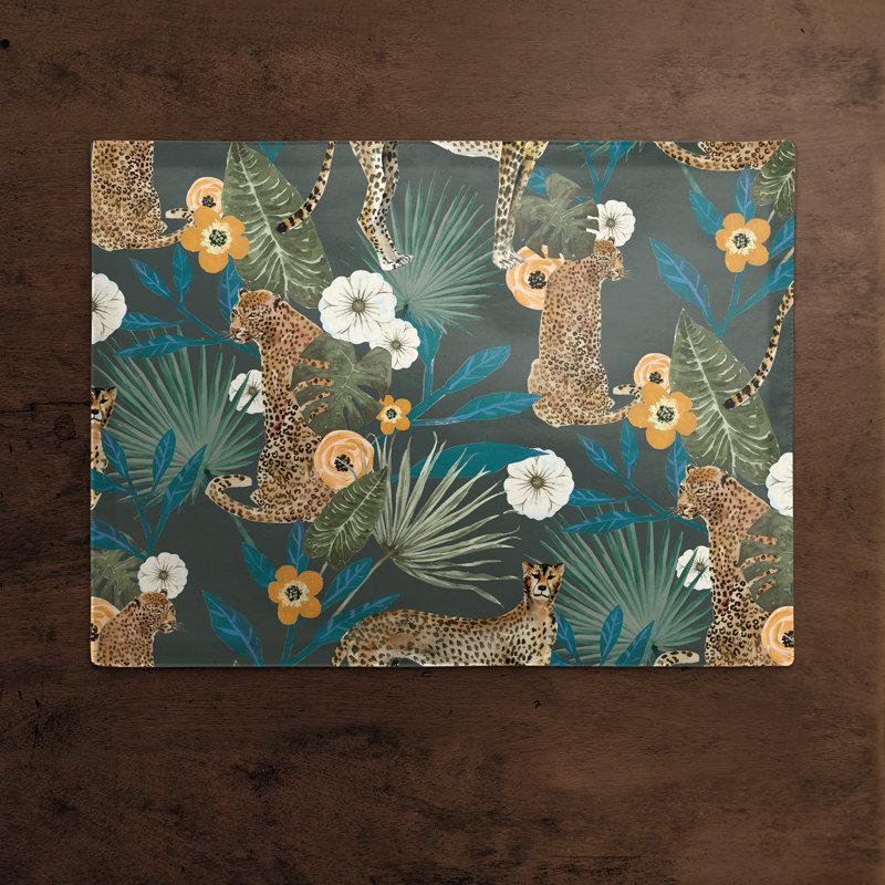 Napperon Tropical, Vert