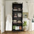 Tall Wardrobe With 4 Large Shelves