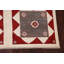 Tapis tribal géométrique 7 x 9