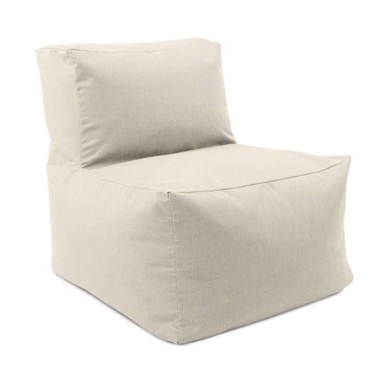 Pouf d'extérieur - Bois flotté naturel, Natural
