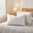 Luxury Hotel-Style Natural Goose Down Pillow - 100% Cotton Cover, 1000+ Fill Power, Plush & Supportive, Standard/Queen Size（Set of 1）-669380303-651602384-651602390